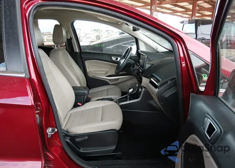 2021 Ford Ecosport Titanium из США, поврежденный, VIN MAJ6S3KL4MC409819